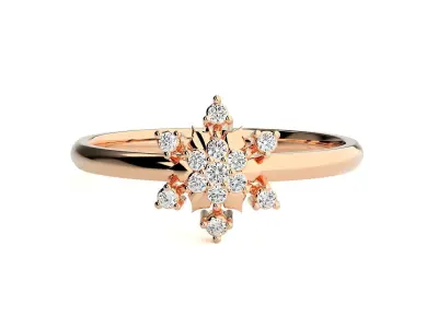 Women ring 3D print model 64