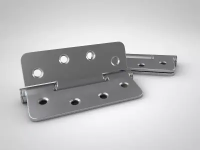 door hinges 3D model
