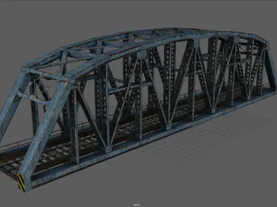 TRAIN BRIDGE 3D model