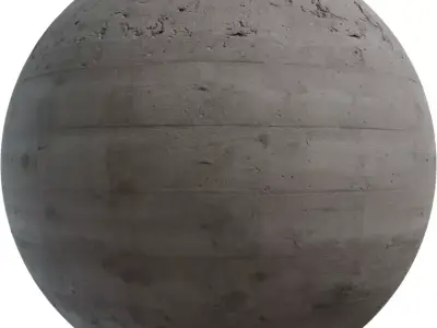 PBR Board Formed Concrete  Texture