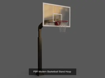 PBR Sports Goal Post and Net - Collection 3D Model Pack