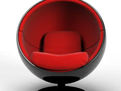 Ball chair 3D model