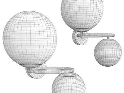 POLDI WALL Low-poly 3D model