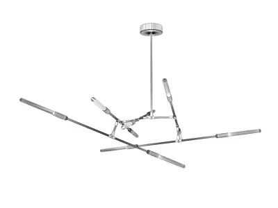 Dawn 10 Horizontal Pendant Lamp 3D model