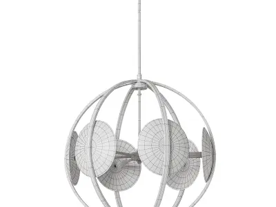 Chandelier Vitaluce V2954 1 1S 3D model