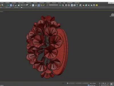 Corbett Jasmine Wall Sconce 3D model