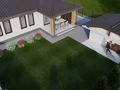 House 02 Exterior  3D model