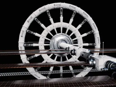 Space Station 3D model