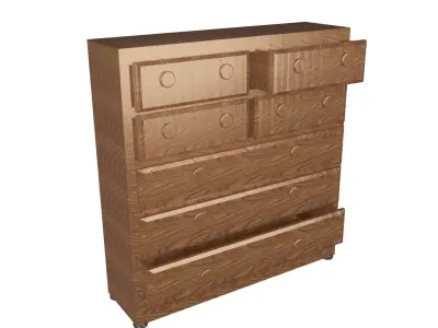 Architectural Assets Dresser 2 3D model