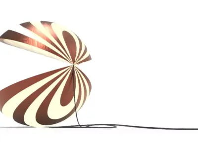 Shella Floor Version Lamp 3D model