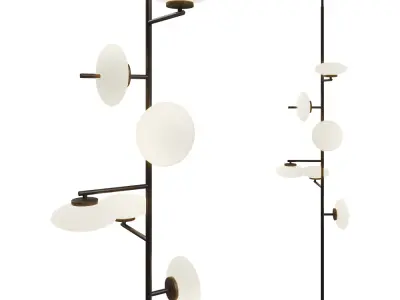 Mami 2018 Floor Lamp 3D model