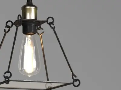 Hanging Lamp LOFT HOUSE P-148 3D model