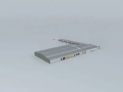 Riga, Brīvības Street 155 body 5 8 Free 3D model