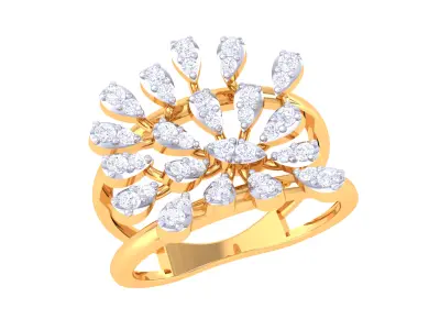  Women Ring MTL 3dm STL OBJ FBX Details 3D print model 91