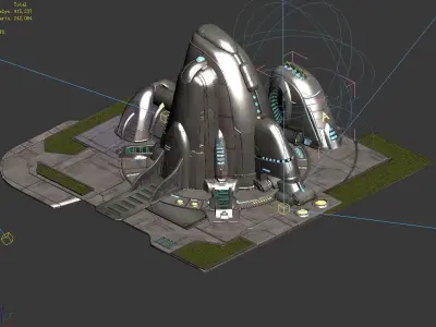 Enhanced - Laboratory Research 02 3D model