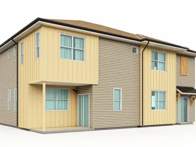Single Family House-3 3D model