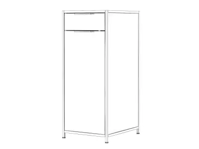 Dita Entry cabinet 3D model