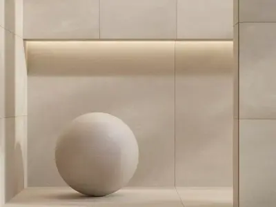 Stone tile set 25 - Concrete Greige Natural Texture