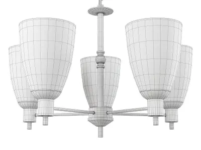 JACKSON CHANDELIER Low-poly 3D model