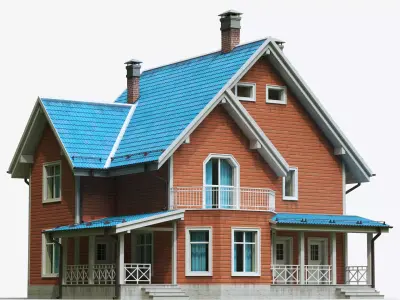 Residential House 55 3D model