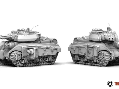 Primus Scions - Percheron Battle Tank 3D print model