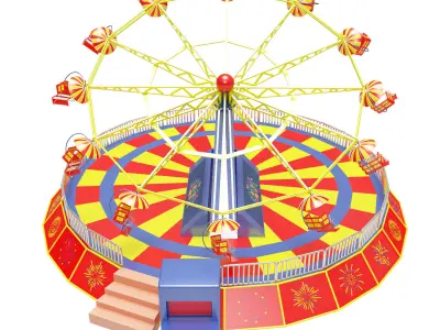 Carnival ride 3D model