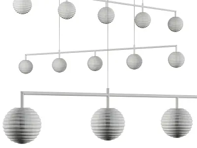 doul aromas pendant light Low-poly 3D model