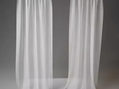 curtain Free 3D print model