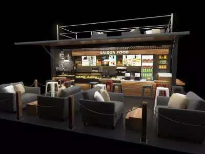 CONTAINER FOOD 3D model