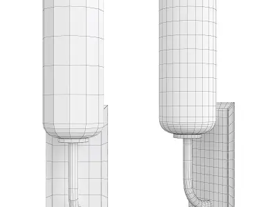 Aeon Wall Sconce Low-poly 3D model