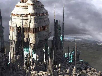 New World order Elite City kit bash 3D model
