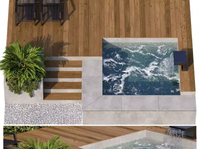 Backyard 03 3D model