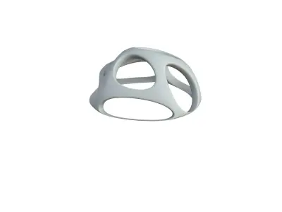 SciFi Cube Object No 51196 Low Poly Shape Low-poly 3D model
