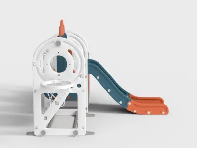 TODDLER SLIDE SWING SET Low-poly 3D model