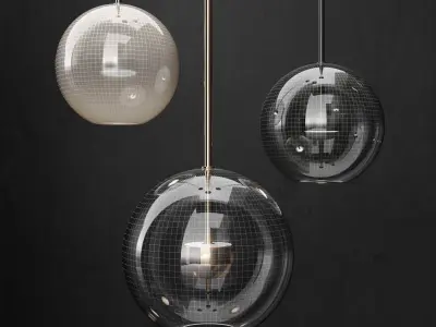 G and C Bolle 1 Bubble 6 colors 3D model