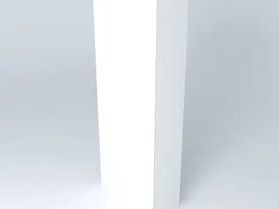 BookCase with two doors Free 3D model