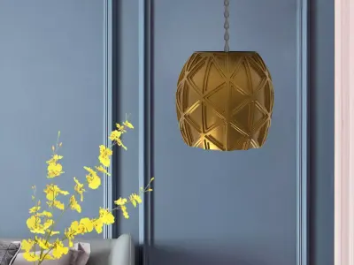 Ceiling Lamp 3D print model get
