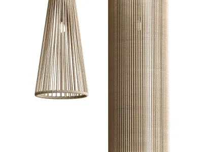 Scandi Mari Lamps 3D model