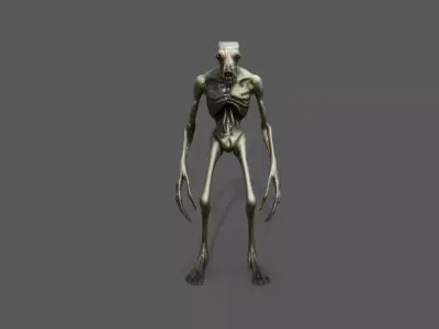 Monsters Pack 8 Low-poly 3D model