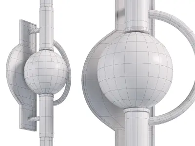 Dallas Wall Lamp 3D model