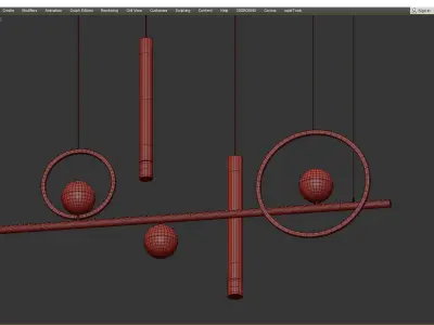 Scales Low-poly 3D model