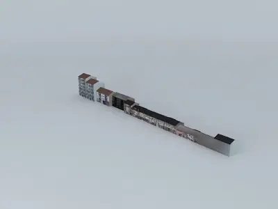 Building block 3D model