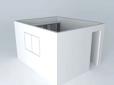 neninhaorkut cube with window Free 3D model