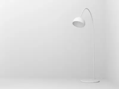 Floor Lamp - Arc Free 3D model