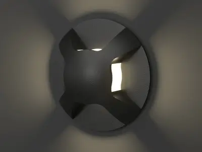 IT-756-Alum Alum Step Light LED Stair Light Integrator Free 3D model