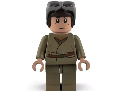 Young Anakin 3D model