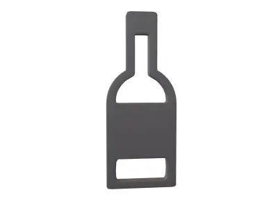 Alcohol Symbol V1 001 Low-poly 3D model