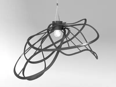Hanging Lamp Bloom 3D model