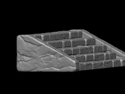 Staircase 3d printable model 3D print model
