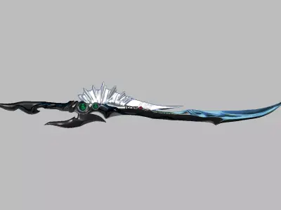 Bastard Sword of Divine Light for FFXIV Cosplay Prop of Hydaelyn 3D print model